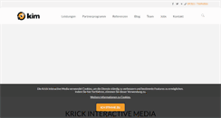 Desktop Screenshot of krick-interactive.com